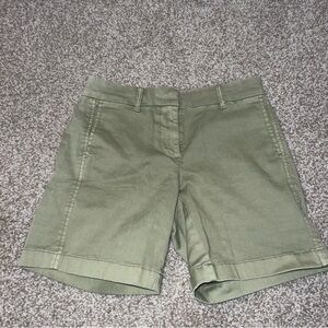 J. Crew Chino Shorts Olive